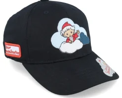 Clearance Unser Sandmännchen Kids Sandmännchen Cloud Patch Black Flexfit -
