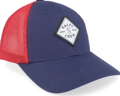 Sale Salty Crew Kids Sealine Boys Retro Navy/Red Trucker -
