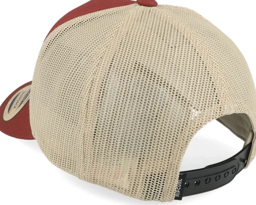 Trucker-Rip Curl Kids Search Icon Boy Maroon Trucker -