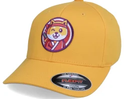 Discount Kiddo Cap Kids Shabo The Shiba Yellow Flexfit -
