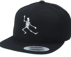 Snapback | Kids-Kiddo Cap Kids Skeleton Move Black Snapback -