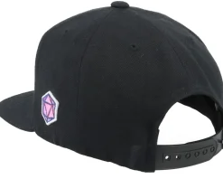 Snapback-Critiql Hit Kids Skeleton Necromancer Patch Black Snapback -