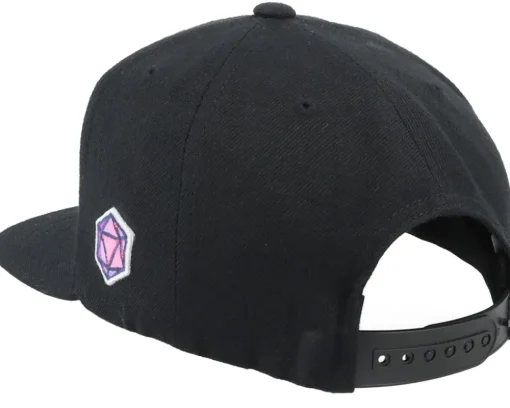 Snapback-Critiql Hit Kids Skeleton Necromancer Patch Black Snapback -