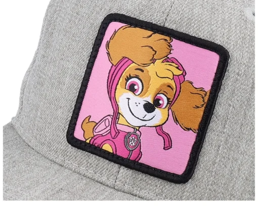 Snapback-PAW Patrol Kids Skye Patch Heather Snackback - Grey
