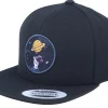 Kids-Kiddo Cap Kids Space Astronaut Saturn Black Snapback -