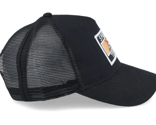 Trucker-Kiddo Cap Kids Speedy Teddy Patch Black Trucker -