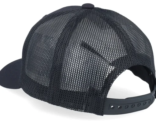 Trucker-Kiddo Cap Kids Spinosaurus Skeleton Patch Trucker - Black