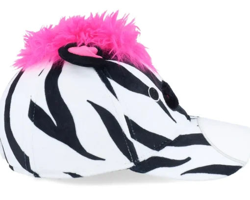 Kids-Difuzed Kids Squishmallows Tracey Plush White/Black/Pink Adjustable -