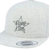 Snapback-Kiddo Cap Kids Star Heather Grey Snapback -