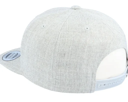Snapback-Kiddo Cap Kids Star Heather Grey Snapback -