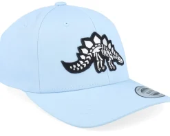 Adjustable-Kiddo Cap Kids Stegosaurus Skeleton Patch Carolina Blue Adjustable -