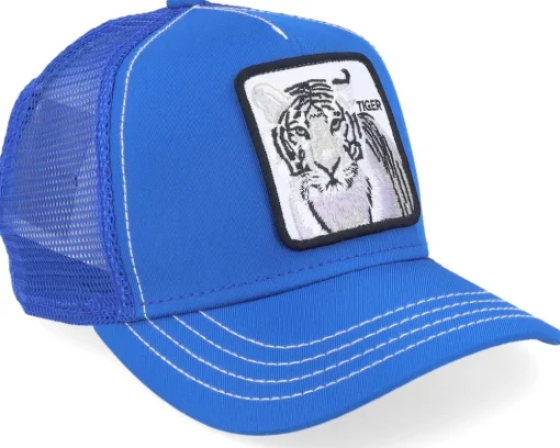 Kids-Goorin Bros. Kids Stripe Earner Blue Trucker -