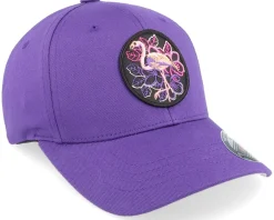 Best Kiddo Cap Kids Summer Flamingo Purple Flexfit -