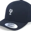 Kids-Kiddo Cap Kids Summer Palm Logo Black Adjustable -