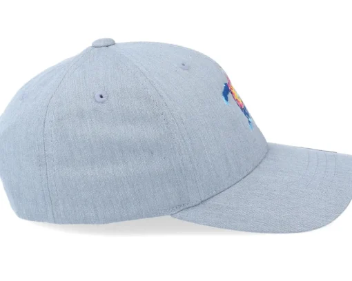 Adjustable-Kiddo Cap Kids Summer Sea Turtle Heather Grey Adjustable -