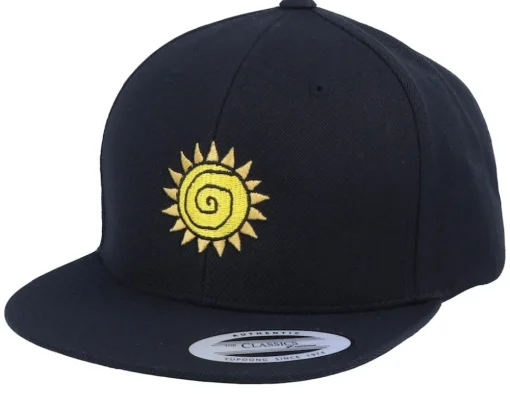 Snapback | Kids-Kiddo Cap Kids Sun Black Snapback -