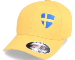 Fashion Forza Kids Sweden Flag Shield Yellow Flexfit -