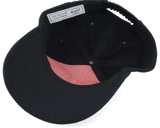Kids-Herschel Kids Sylas Cap Black Dad Cap -