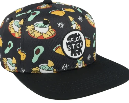 Kids-Headster Kids Taco Tuesday Black Snapback -