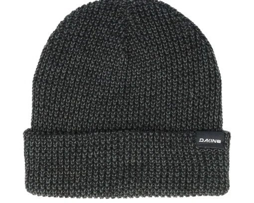 Cuff Beanies-Dakine Kids Tall Boy Beanie Heather Cuff - Black