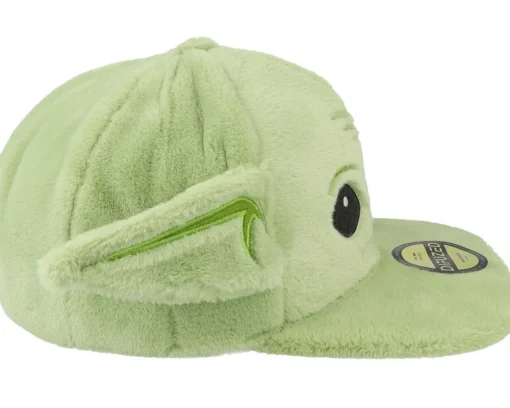 Snapback | Kids-Difuzed Kids The Mandalorian Grogu Plush Green Snapback -