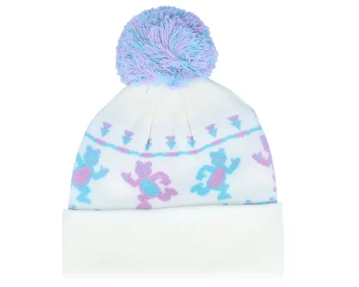 Pom Beanies | Kids-Coal Kids The Toy Bin White Pom -