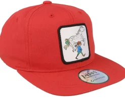 Snapback-Pippi Longstocking Kids Toddler Pippi The Horse Snapback - Red