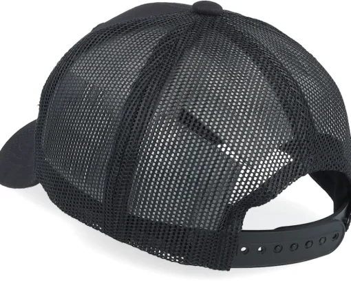 Trucker-Kiddo Cap Kids Tractor Outline Black/Black Trucker -