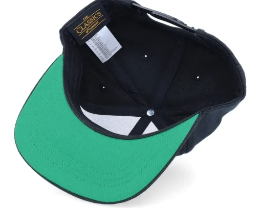 Snapback | Kids-Kiddo Cap Kids Train Steam Locomotive Black Snapback -