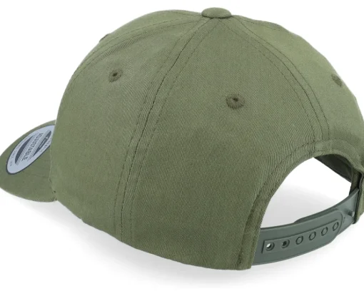 Adjustable-Kiddo Cap Kids T-rex Dino Brown Patch Olive Adjustable -