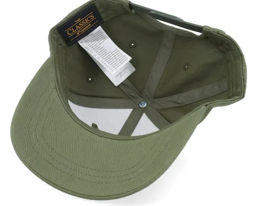 Adjustable-Kiddo Cap Kids T-rex Dino Brown Patch Olive Adjustable -