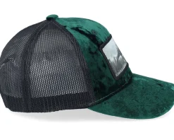 Trucker | Kids-Calza Pennello Kids T-rex Dino Patch Velvet /Black Trucker - Green