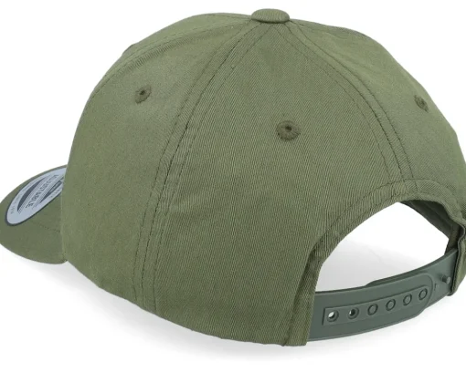 Adjustable | Kids-Kiddo Cap Kids Triceratops Skeleton Patch Olive Adjustable - Green