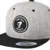 Sale Kiddo Cap Kids Trouble Maker Grey/Black Snapback -