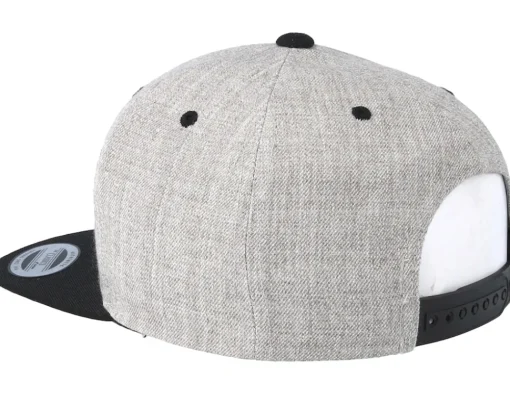 Sale Kiddo Cap Kids Trouble Maker Grey/Black Snapback -