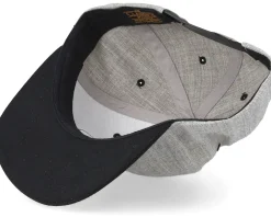 Sale Kiddo Cap Kids Trouble Maker Grey/Black Snapback -