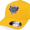 Kids-Kiddo Cap Kids Tv Monster Yellow Flexfit -