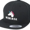 Hot Unicorns Kids Unicorn Are Real Black Snapback -