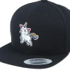 Snapback-Unicorns Kids Unicorn Kitty Black Snapback -