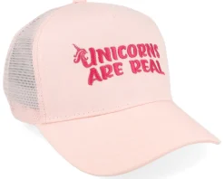 Best Unicorns Kids Are Real Pastel /Pastel A-frame Trucker - Pink