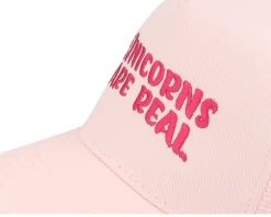 Trucker-Unicorns Kids Are Real Pastel /Pastel A-frame Trucker - Pink