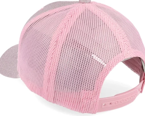 Trucker-Unicorns Kids Heart Glitter/ Trucker - Pink
