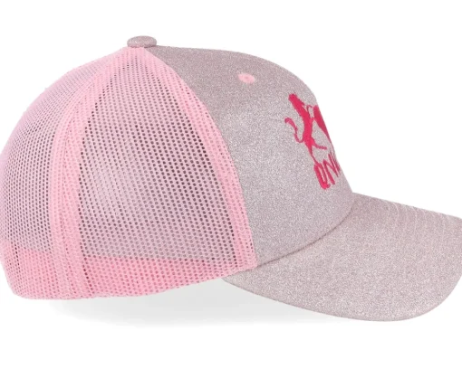Trucker-Unicorns Kids Heart Glitter/ Trucker - Pink