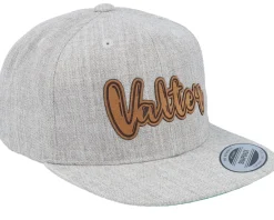 Snapback-Kiddo Cap Kids Valter Engraved Patch Heather Snapback - Grey