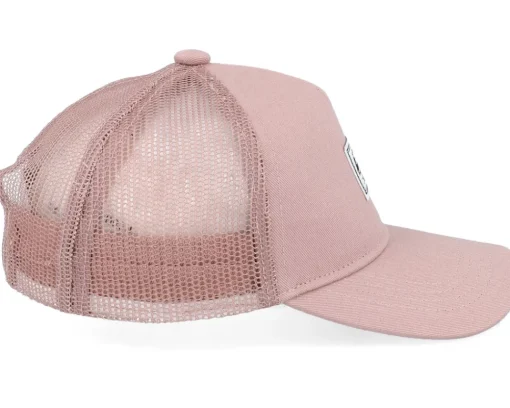 Trucker-Herschel Kids Whaler Cotton Mesh Cap Ash Rose A-Frame Trucker -