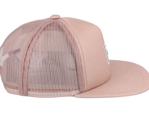 Kids-Herschel Kids Whaler Mesh Cap Ash Rose Trucker -