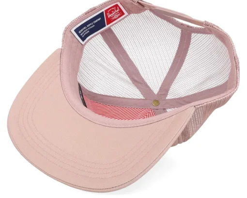Kids-Herschel Kids Whaler Mesh Cap Ash Rose Trucker -