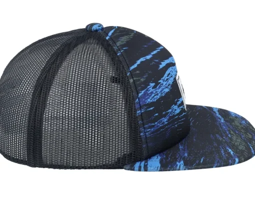 Trucker-Herschel Kids Whaler Mesh Cap Dune Waves Trucker -