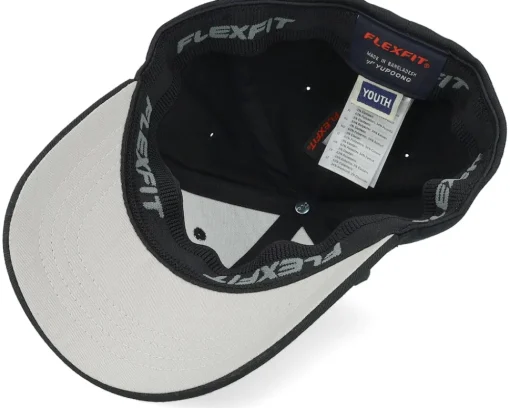 Flexfit-Flexfit Kids Wooly Combed Black -