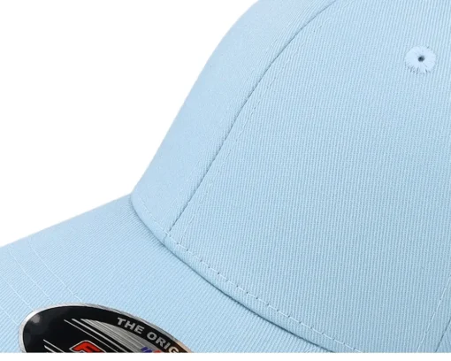 Kids-Flexfit Kids Wooly Combed Carolina - Blue